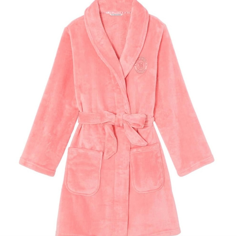 Victoria Secret Short Cozy Robe size M/L NWT